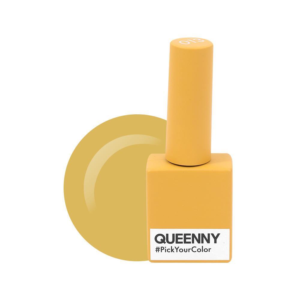  Yellow Gold 013 - QUEENNY USA (vegan, cruelty free, non toxic, 11 free gel nail polish)