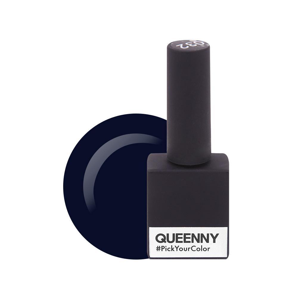  Dark Navy Blue 032 - QUEENNY USA (vegan, cruelty free, non toxic, 11 free gel nail polish)