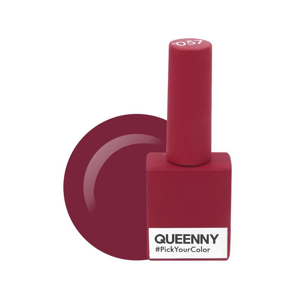  Violet Red 057 - QUEENNY USA (vegan, cruelty free, non toxic, 11 free gel nail polish)